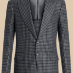 بلايزر رجالي رسمي – رمادي داكن