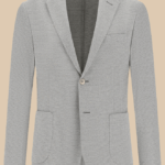 بلوفر صوف رجالي – رمادي فاتح