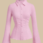 توب نسائي رمادي فاتح – كاجوال