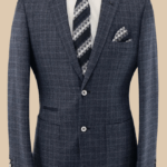 جاكيت بومبر رجالي – كحلي أنيق