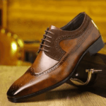 حذاء رجالي كاجوال – بني فاتح